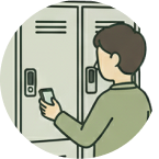 個人ロッカー利用