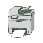 プリンターや備品貸出